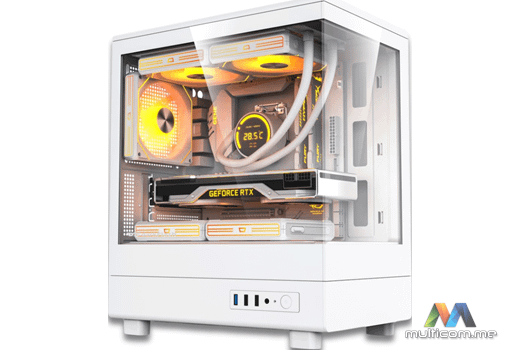 Darkflash DB330M White Kuciste