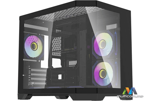 Darkflash FT418 Black Kuciste