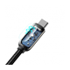 Baseus Display USB-A / USB-C 66W 2m Black Kablovi i Adapteri