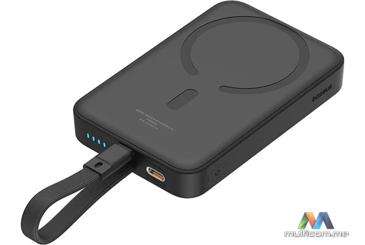 Baseus Magnetic Mini Power Bank 10000mAh Black