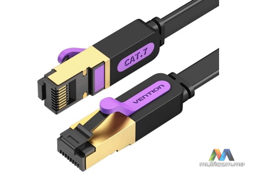 Vention Cat7 3m Black Mrezni kabl