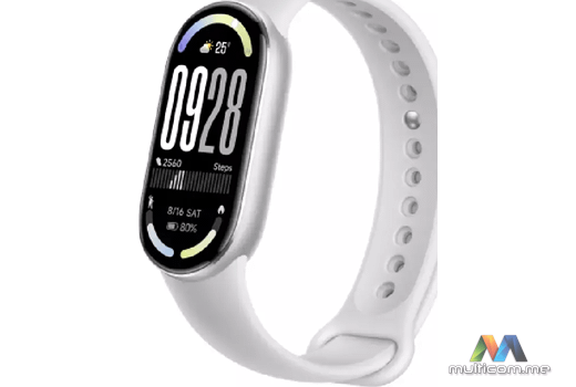 Xiaomi Smart Band 10 Glacier Silver Smartwatch