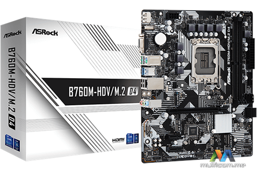 ASRock B760M-HDV/M.2 D4 Maticna ploca