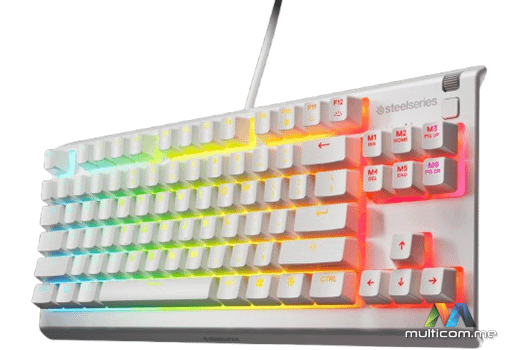 SteelSeries Apex 3 TKL White - US Gaming tastatura