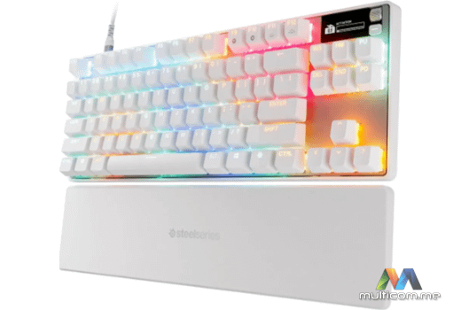 SteelSeries Apex Pro TKL WL Gen3 White Gaming tastatura