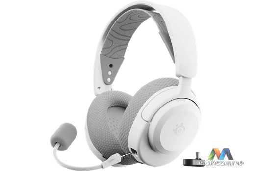 SteelSeries Arctis Nova 3P Wireless White Gaming slusalice
