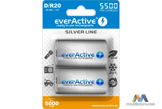 everActive EVHRL20-5500 Baterija