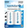  everActive R20/D Ni-MH 10000 mAh punjive baterije