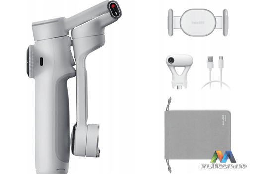 Insta360 CINSABQB/PRO AI TRACKER STONE GRAY Digitalna kamera