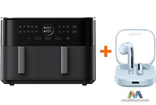 Xiaomi Dual Zone Air Fryer 10L + Redmi Buds 6 Active Blue
