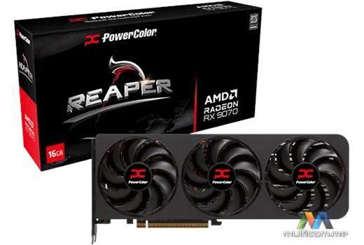 Powercolor RX9070 16G-A Graficka kartica