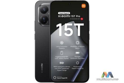 Xiaomi 15T Pro 12GB 512GB (Black) SmartPhone telefon