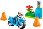 LEGO Blue Police Motorcycle