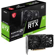 MSI VENTUS GeForce RTX 3050 2X E 6G OC