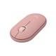Logitech Pebble Mouse 2 M350s Tonal Rose miš