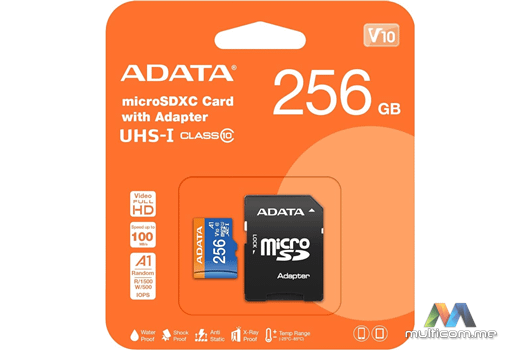 ADATA AUSDX256GUICL10A1-RA1 Memorijska kartica
