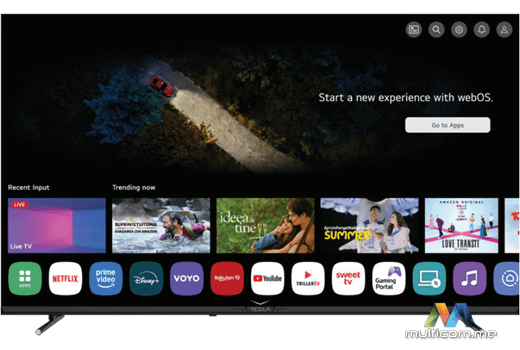 Tesla 55E655BUW Televizor