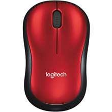 Logitech M185 red