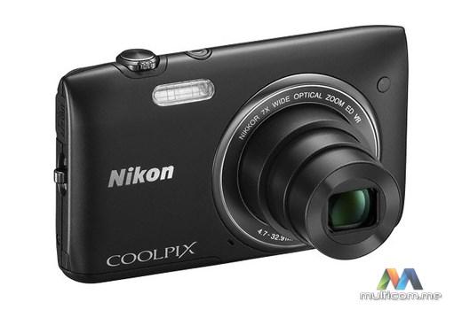 Nikon Coolpix S3500 Black Digitalni Foto Aparat