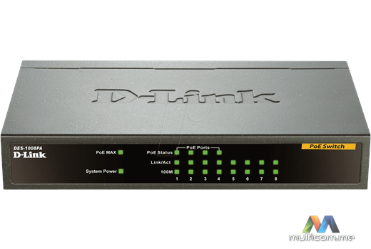 DLink DES-1008PA