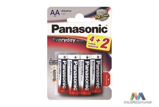 Panasonic LR6EPS/6BP 4+2F Baterija