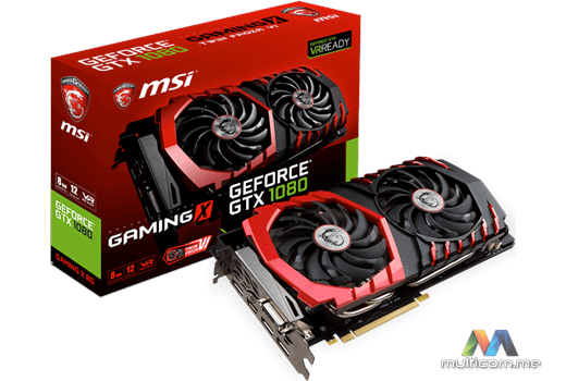 MSI GTX 1080 GAMING X 8G VGA01563 Graficka kartica