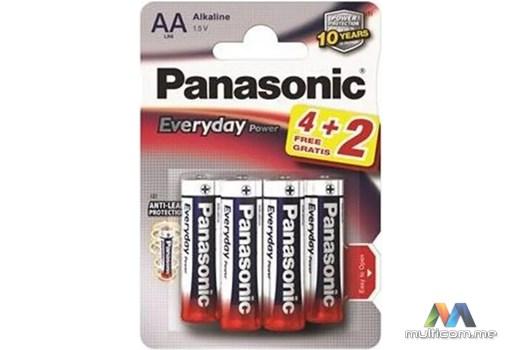 Panasonic LR03EPS/6BP 4+2F Baterija