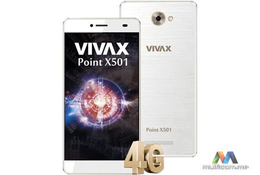 Vivax Point X501 white SmartPhone telefon
