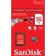 SANDISK MicroSDHC 16GB Memorijska kartica