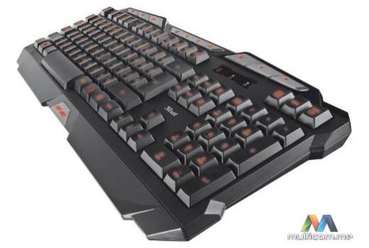 Trust GXT 280 LED Illuminated Gaming Keyboard Gaming tastatura