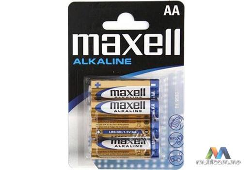 Maxell AA LR6 4PK Baterija