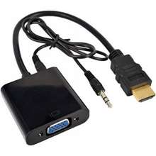 E-GREEN HDMI M - VGA D-sub F