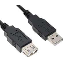 E-GREEN USB A - USB A M F