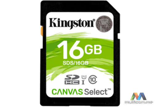 Kingston SDS/16GB Memorijska kartica