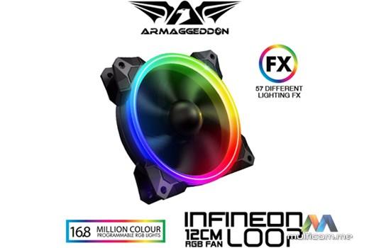 PowerLogic INFINEON LOOP 12cm RGB Fan Cooler