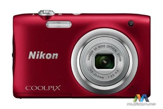 Nikon Coolpix A100 Crveni Digitalni Foto Aparat