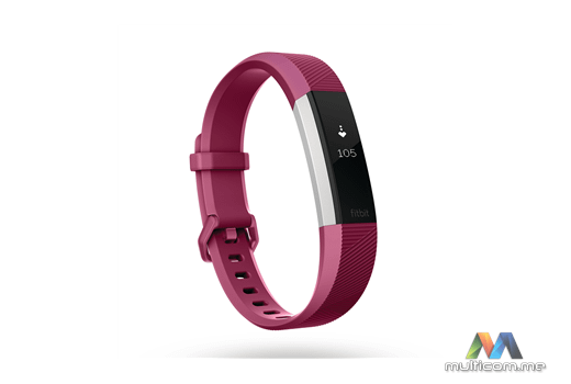 Fitbit Alta HR Watch Pink large Smartwatch
