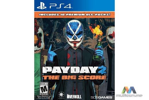 505 Games PS4 Payday 2: The Big Score igrica