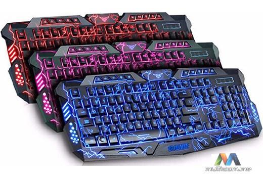 WEIBO M100 Crna Gaming tastatura
