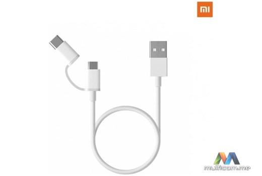 Xiaomi Mi 2-in-1 USB Cable Micro USB to Type C (100cm) 0
