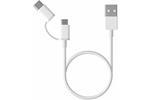 Xiaomi Mi 2-in-1 USB Cable Micro USB to Type C (30cm)
