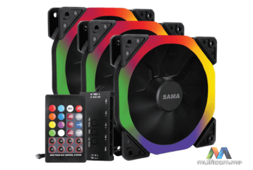SAMA RGB RAINBOW DUAL RING kit Cooler