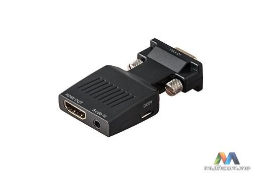 FAST ASIA Adapter konvertor VGA (M) - HDMI