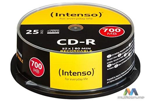 INTENSO CD-R 700MB/80min 25kom Medij
