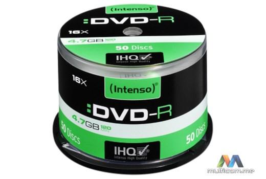 INTENSO DVD-R, 4.7GB/120 50kom Medij