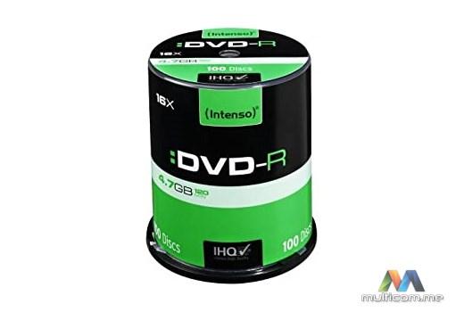 INTENSO DVD-R, 4.7GB/120  100kom Medij