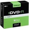 INTENSO DVD-R, 4.7GB/120  10kom