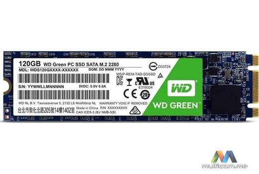 Western Digital WDS120G2G0B SSD disk