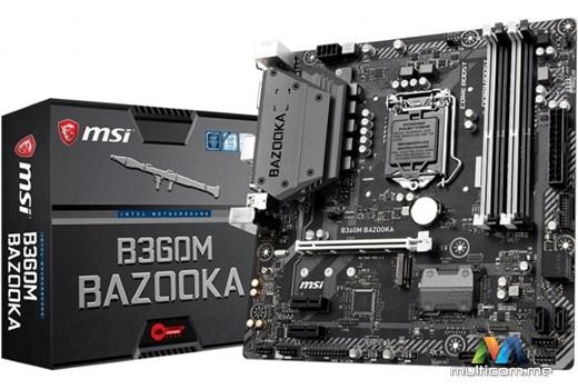 MSI B360M BAZOOKA Maticna ploca
