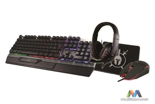 MS Industrial COMBAT gaming set Gaming tastatura